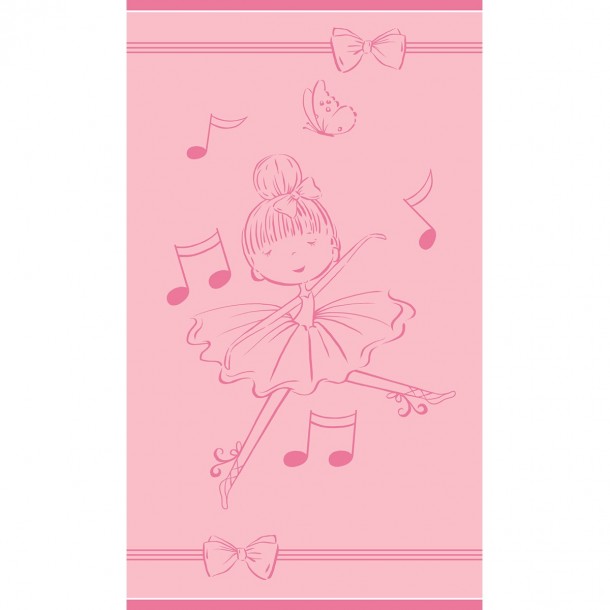 Πετσέτα Θαλάσσης Βαμβακερή Velour Pink 70x120εκ. Dancing Melinen 20004884