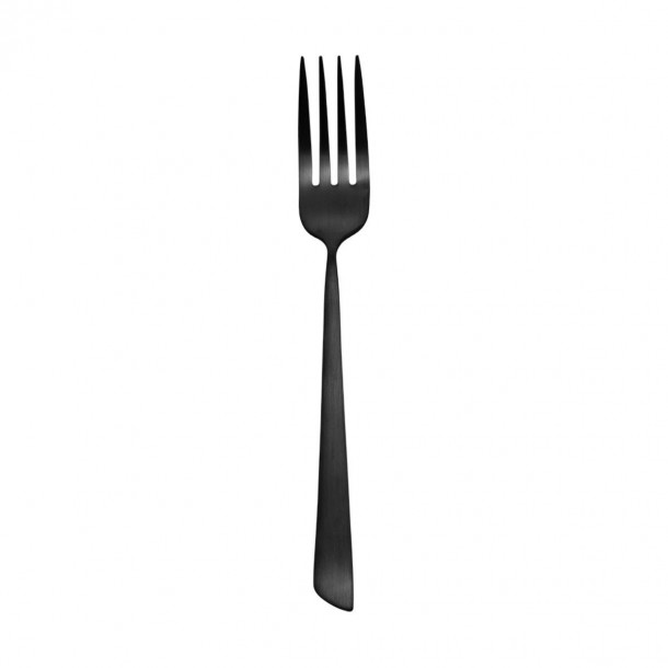 Πιρούνι Φαγητού Ανοξείδωτο 18/0 Edge Black Matt Estia 01-29135