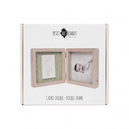 Κορζίνα Ξύλινη 2 Θέσεων Για Την Φωτογραφία & Το Αποτύπωμα Του Μωρού Σας Olive Tree Petit Artichaut PA1803