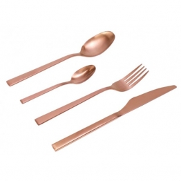 Σετ Μαχαιροπήρουνα 24τμχ Ανοξείδωτα Durable Rosegold CRYSPO TRIO 45.562.05