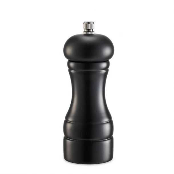 Μύλος Για Αλάτι-Πιπέρι Ξύλινος Μαύρος 5x5x12,5εκ. Oriana Ferelli CLG353613BK