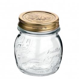 Βάζο Αποθήκευσης Γυάλινο Διάφανο 250ml-8,6x9,3εκ. Quattro Stagioni Bormioli Rocco BR00357750