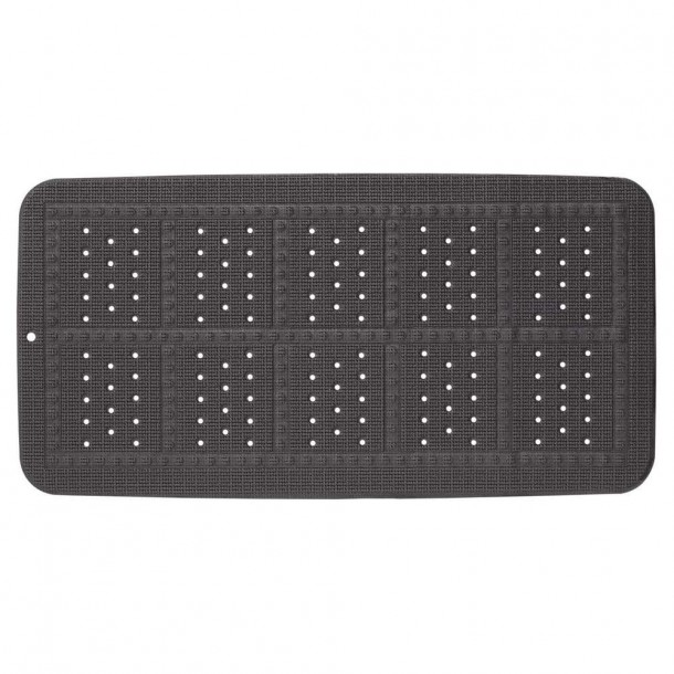 Ταπέτο Αντιολισθητικό Μπανιέρας Pvc 35x70εκ. Unilux Anthracite Sealskin 315008413