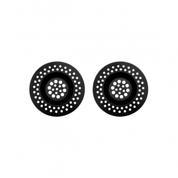 Φίλτρο Νεροχύτη Σετ 2τμχ Ανοξείδωτο Μαύρο 7,2x0,8εκ. Estia 01-35570