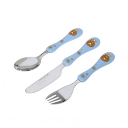 Σετ Μαχαιροπήρουνα 3τμχ Παιδικά Ανοξείδωτο Ατσάλι Kid Cultery Lion 45.100.886