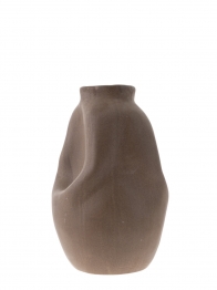 Βάζο Κεραμικό Καφέ 17,8x30εκ. Zen Collection 24.19.50006
