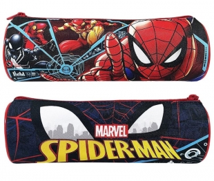 Κασετίνα Βαρελάκι 23x8εκ. Spiderman 50-2473