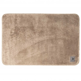 Ταπέτο Μπάνιου Αντιολισθητικό Polyester 60x90εκ. Essential 3117 Taupe Greenwich Polo Club
