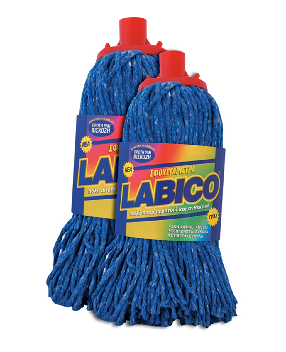 Σφουγγαρίστρα LABICO νημάτινη μπλέ γίγας – LABICO – RS_00.82.25.ΜΠΣΥ/4