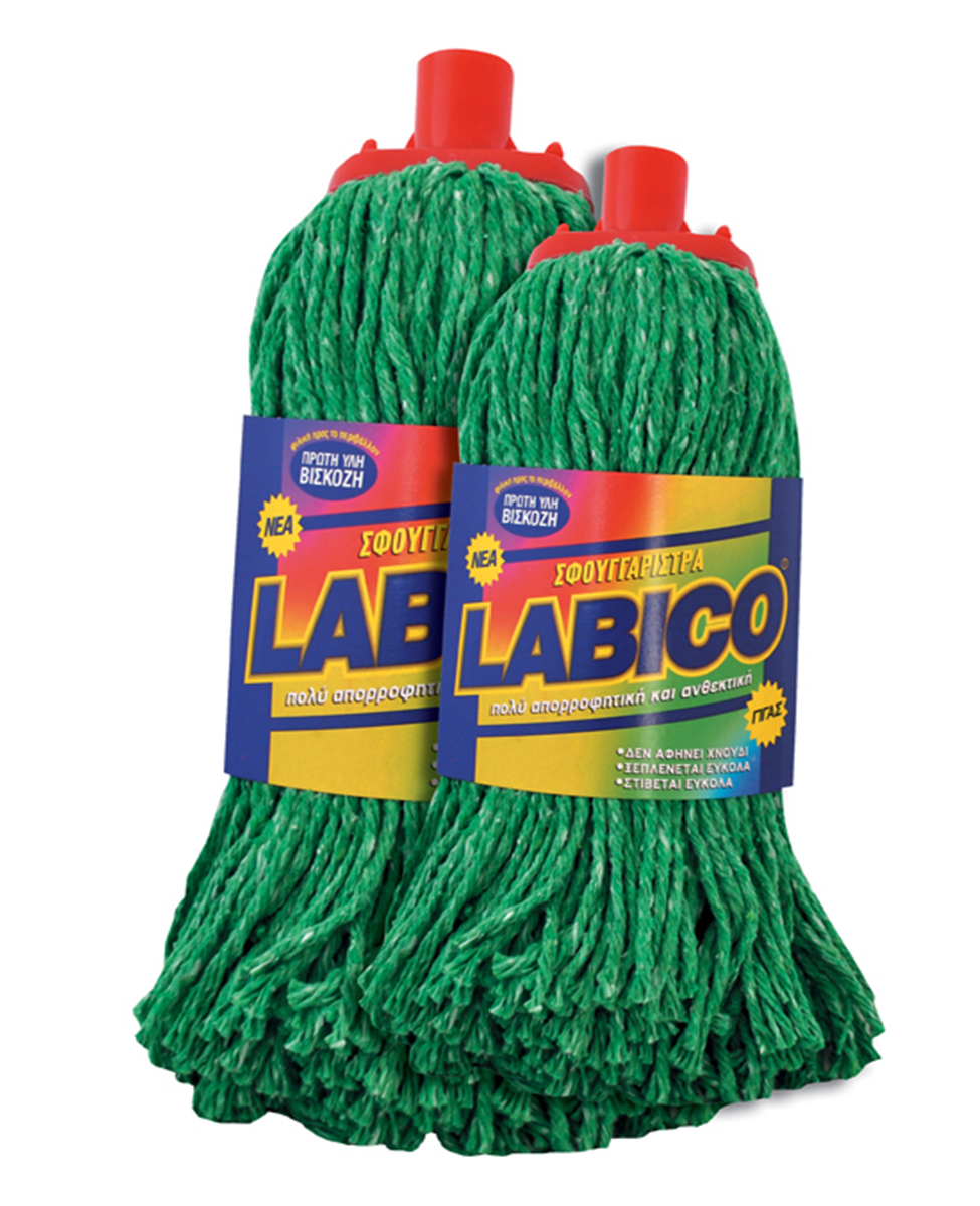 Σφουγγαρίστρα LABICO νημάτινη πράσινη γίγας – LABICO – RS_00.82.25.ΠΡΣΥ