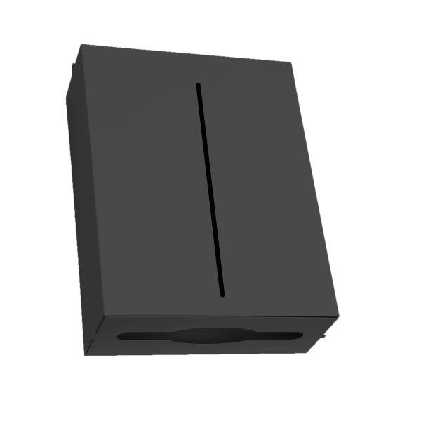 Επιτοίχια Χαρτοθήκη Matt Anthracite 28,5x10x37εκ. Pam & Co 122-113 (Χρώμα: Ανθρακί, Υλικό: Χάλυβας ) – Pam & Co – 122-113
