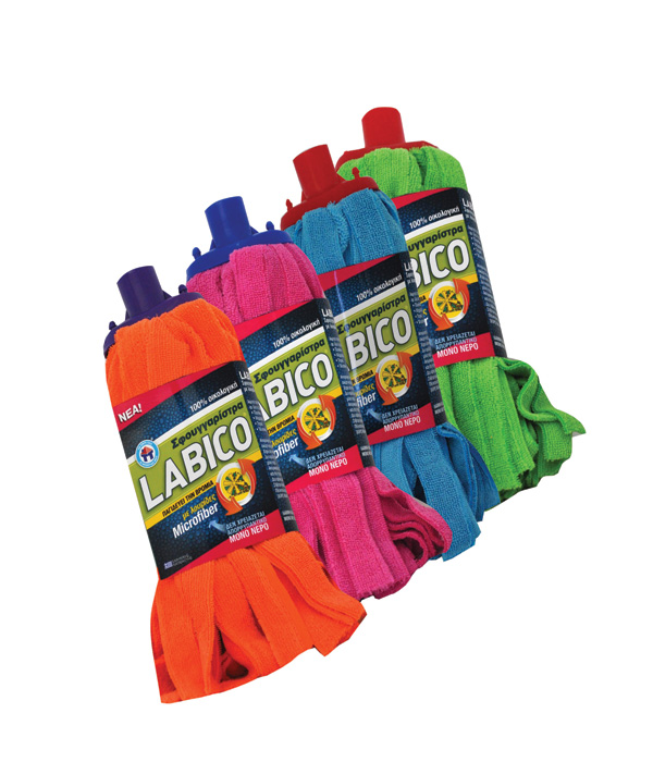 Σφουγγαρίστρα με microfiber λουρίδες LABICO – OEM – RS_00531.16.3.ΚΑΣ