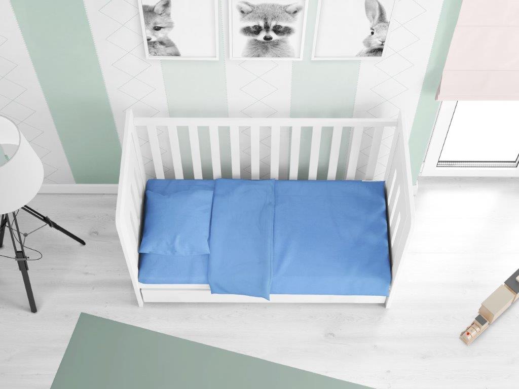 Πάπλωμα Βαμβακερό Κούνιας 120×160εκ. Solid 498 Sky Blue DIMcol (Ύφασμα: Βαμβάκι 100%, Χρώμα: Γαλάζιο ) – DimCol – 1911517606249882