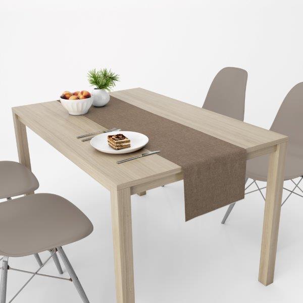 Runner Μονόχρωμο Polycotton Αλέκιαστo 40×180εκ. Panama Beige DimCol (Χρώμα: Μπεζ, Ύφασμα: 70% Βαμβάκι-30% Polyester) – DimCol – 1932080988300080