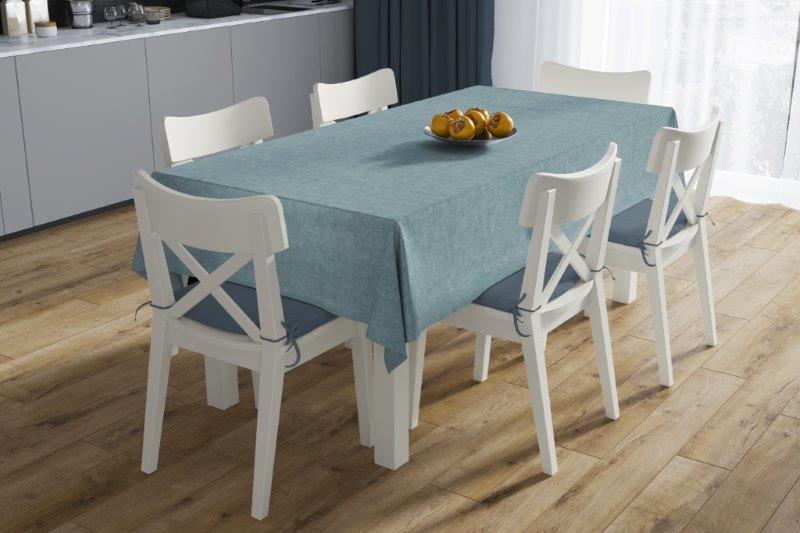 Τραπεζομάντηλο Μονόχρωμο Polycotton Αλέκιαστο 140×180εκ. Panama Petrol DimCol (Χρώμα: Πετρόλ , Ύφασμα: 70% Βαμβάκι-30% Polyester) – DimCol – 1932880588300091