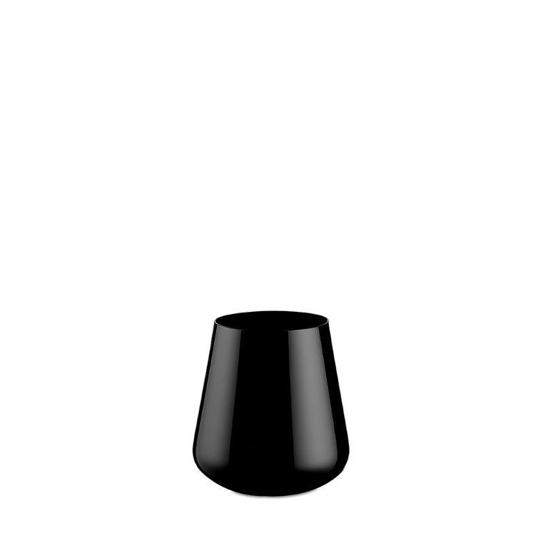 Σετ 6τμχ Ποτήρι Ουίσκι Κρυστάλλινο 400ml Sandra 20-8 Capolavoro (Υλικό: Κρύσταλλο, Χρώμα: Μαύρο) - Capolavoro - 20-8