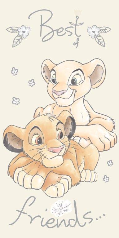 Πετσέτα Θαλάσσης Βαμβακερή 70×140εκ. Lion King 17 Digital Print Disney Dimcol (Ύφασμα: Βαμβάκι 100%) – Disney – 2123713516401799