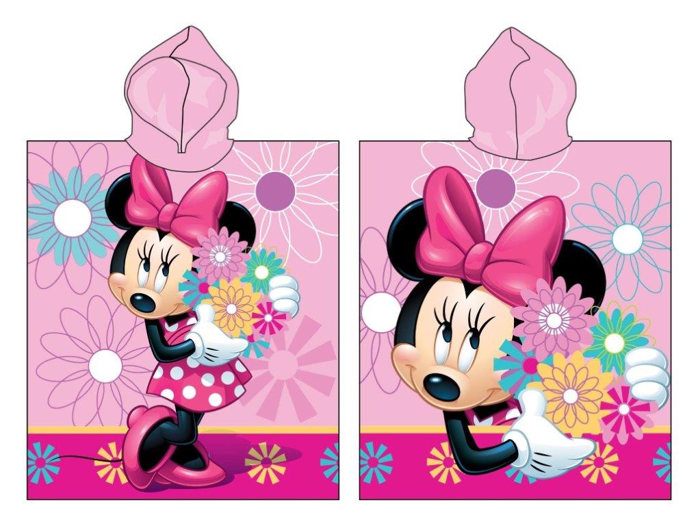 Πόντσο Παιδικό Βαμβακερό 50×115εκ. Minnie 09 Digital Print Disney Dimcol (Ύφασμα: Βαμβάκι 100%) – Disney – 2123816501100999