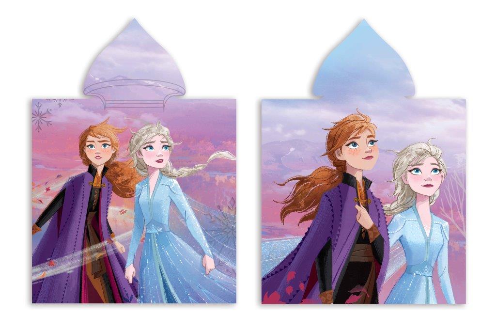 Πόντσο Παιδικό Microfiber 50×100εκ. Frozen 20 Digital Print Disney Dimcol (Ύφασμα: Microfiber) – Disney – 2123833000602099