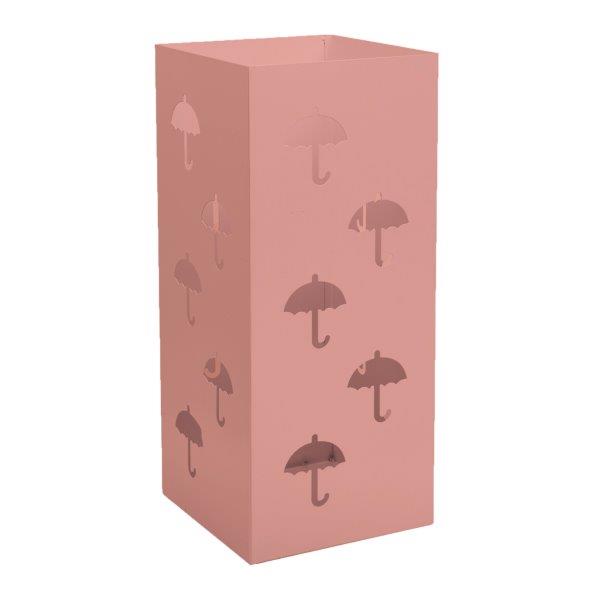 Ομπρελοθήκη Pink Pam & Co 22x22x50εκ. 25-303 (Χρώμα: Ροζ, Υλικό: Χάλυβας ) – Pam & Co – 25-303