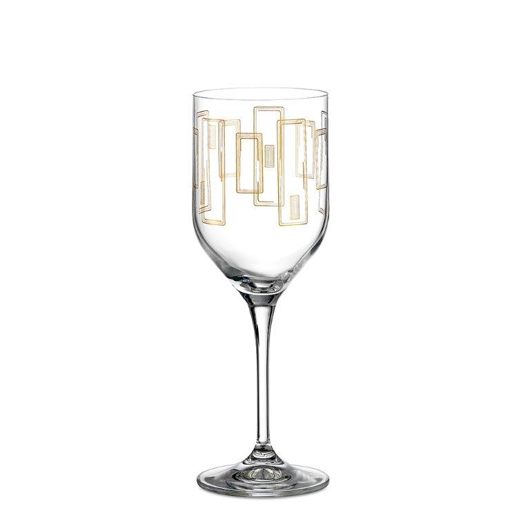 Σετ 6τμχ Ποτήρι Κρασιού Κρυστάλλινο 350ml Uma 30-2 Capolavoro (Υλικό: Κρύσταλλο) - Capolavoro - 30-2 154204