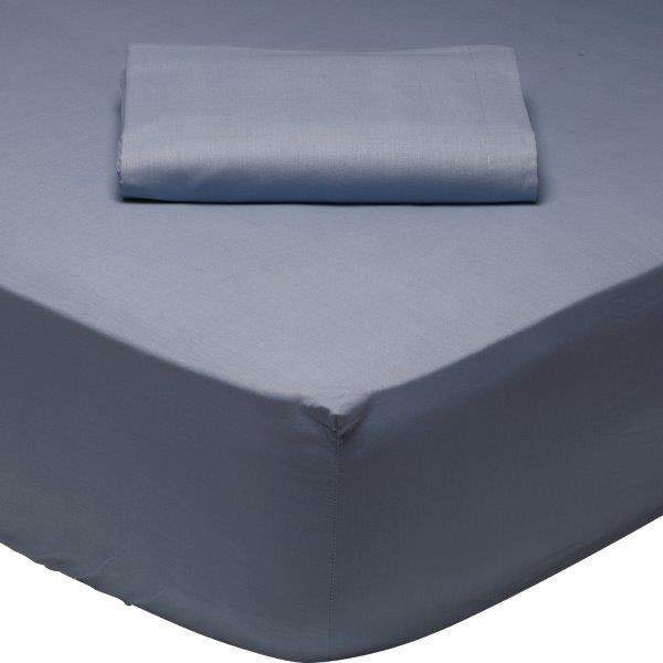 Σεντόνι Μεμονωμένο Μονό Μπλε Das Home Best Line Colours 1006 – Das Home – 1006-sent1