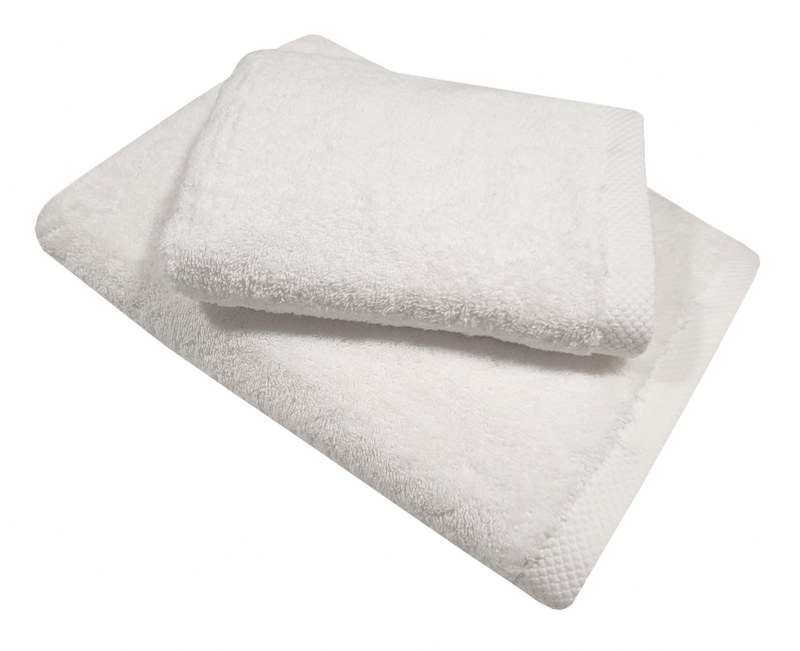 Πετσέτα Προσώπου 50×95εκ. Plain Line Cotton (Σετ 6 Τεμάχια) (Ύφασμα: Βαμβάκι 100%, Χρώμα: Λευκό) – OEM – 5201847119992-PL