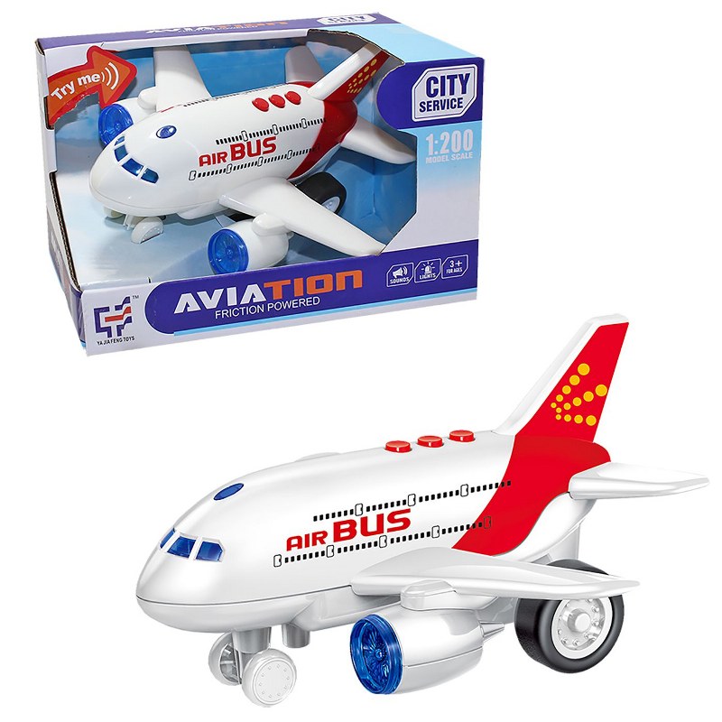 Αεροπλάνο Τριβής Με Φως & Ήχους Toy Markt 70-2096 - Toy Markt - 70-2096 172897