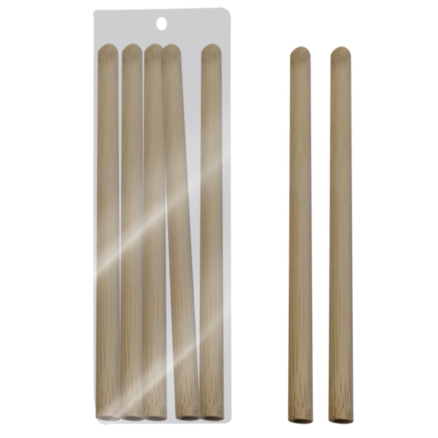 Καλαμάκια Bamboo Σετ 5τμχ 20εκ. Homie 81-887 (Υλικό: Bamboo) – Homie – 81-887