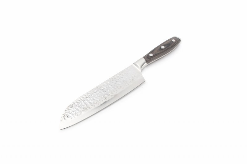 Μαχαίρι Santoku Σφυρήλατο Ανοξείδωτο Ατσάλι S&P 17εκ. Chop 823011 (Υλικό: Ξύλο) – Salt & Pepper – 823011