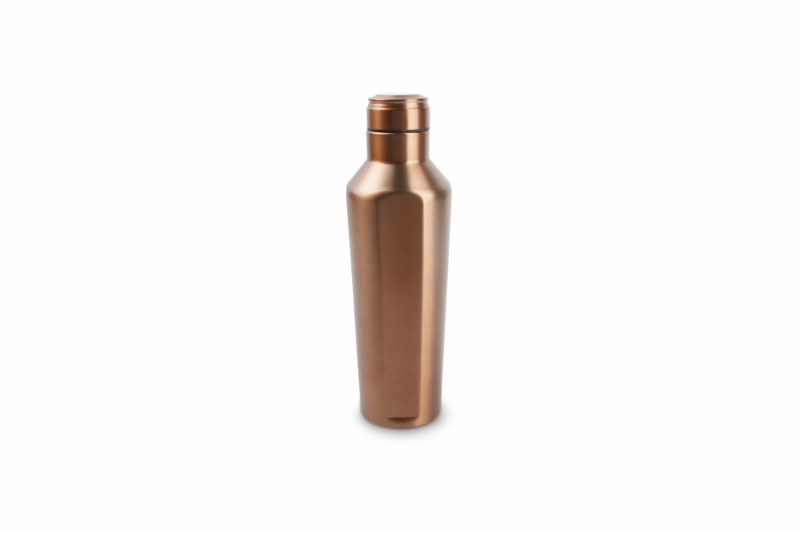 Μπουκάλι-Θερμός Ανοξείδωτο Ροζ-Χρυσό Matte S&P 500ml Iso 854050 (Υλικό: Ανοξείδωτο) – Salt & Pepper – 854050