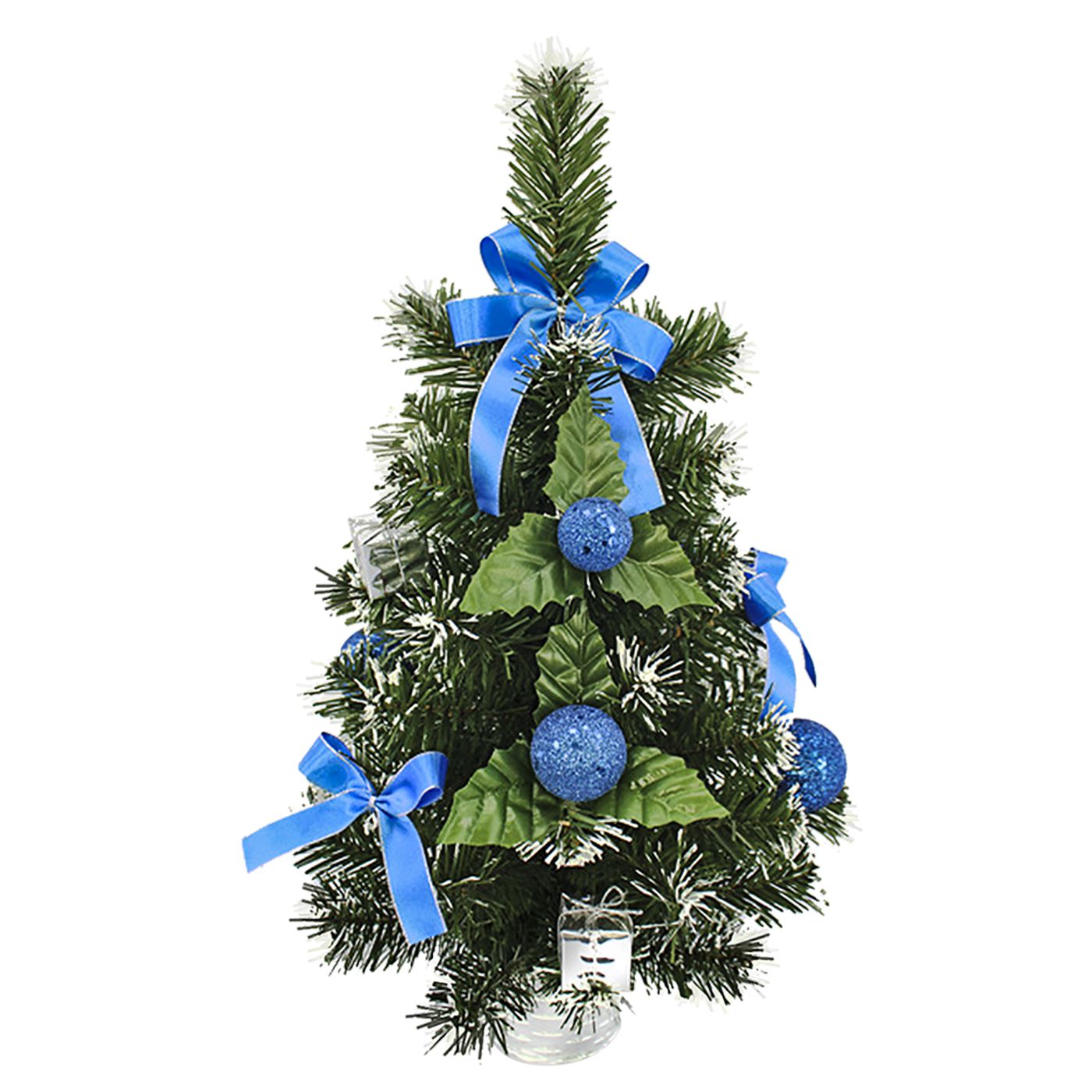 Χριστουγεννιάτικο Δεντράκι Στολισμένο 50εκ. Xmasfest 93-1175 Blue (Χρώμα: Μπλε) - Xmas fest - 93-1175-blue 108380