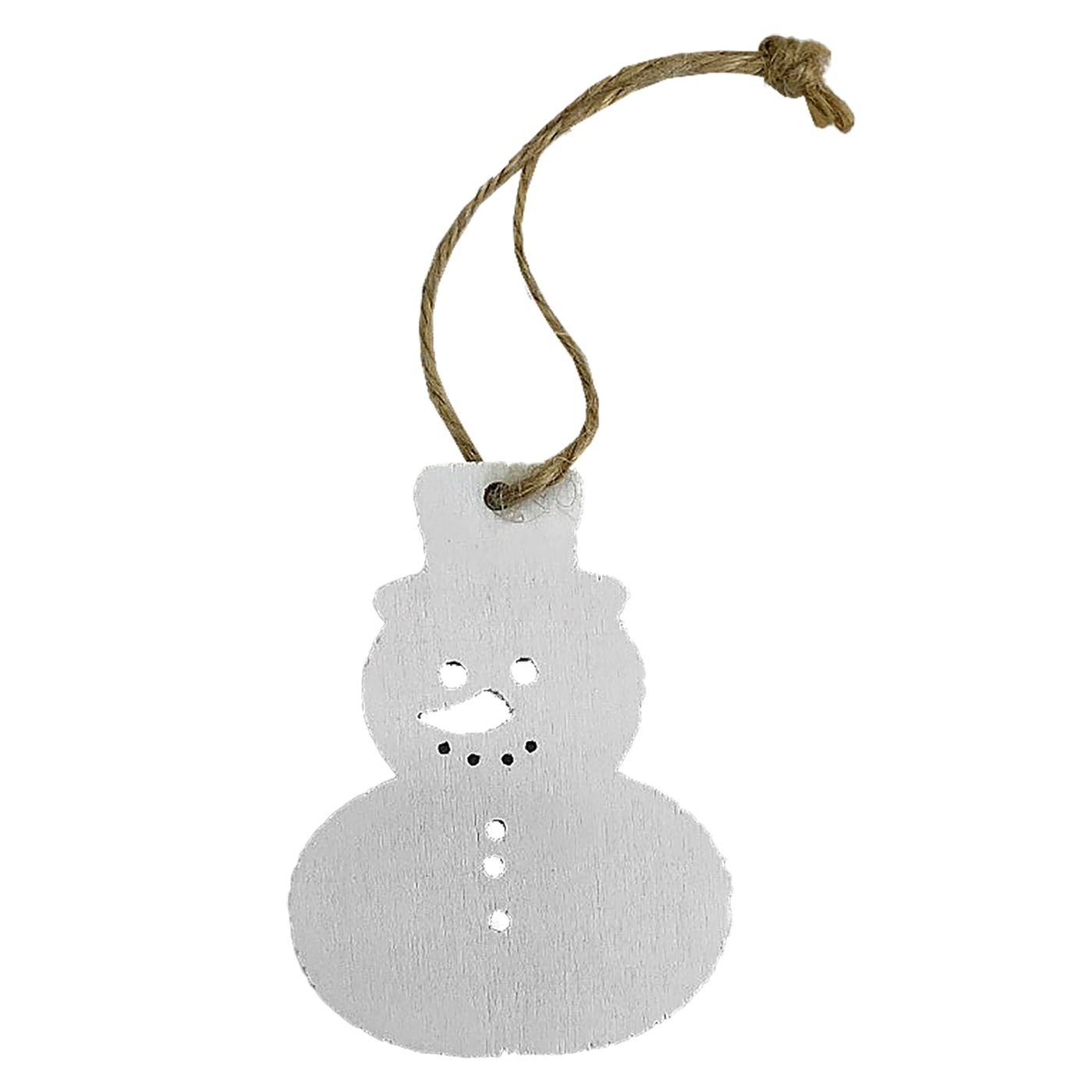 Χριστουγεννιάτικο Στολίδι Χιονάνθρωπος Ξύλινος Λευκός 7εκ. Xmas fest 93-3154 (Σετ 10 Τεμάχια) (Υλικό: Ξύλο, Χρώμα: Λευκό) - Xmas fest - 93-3154 169280