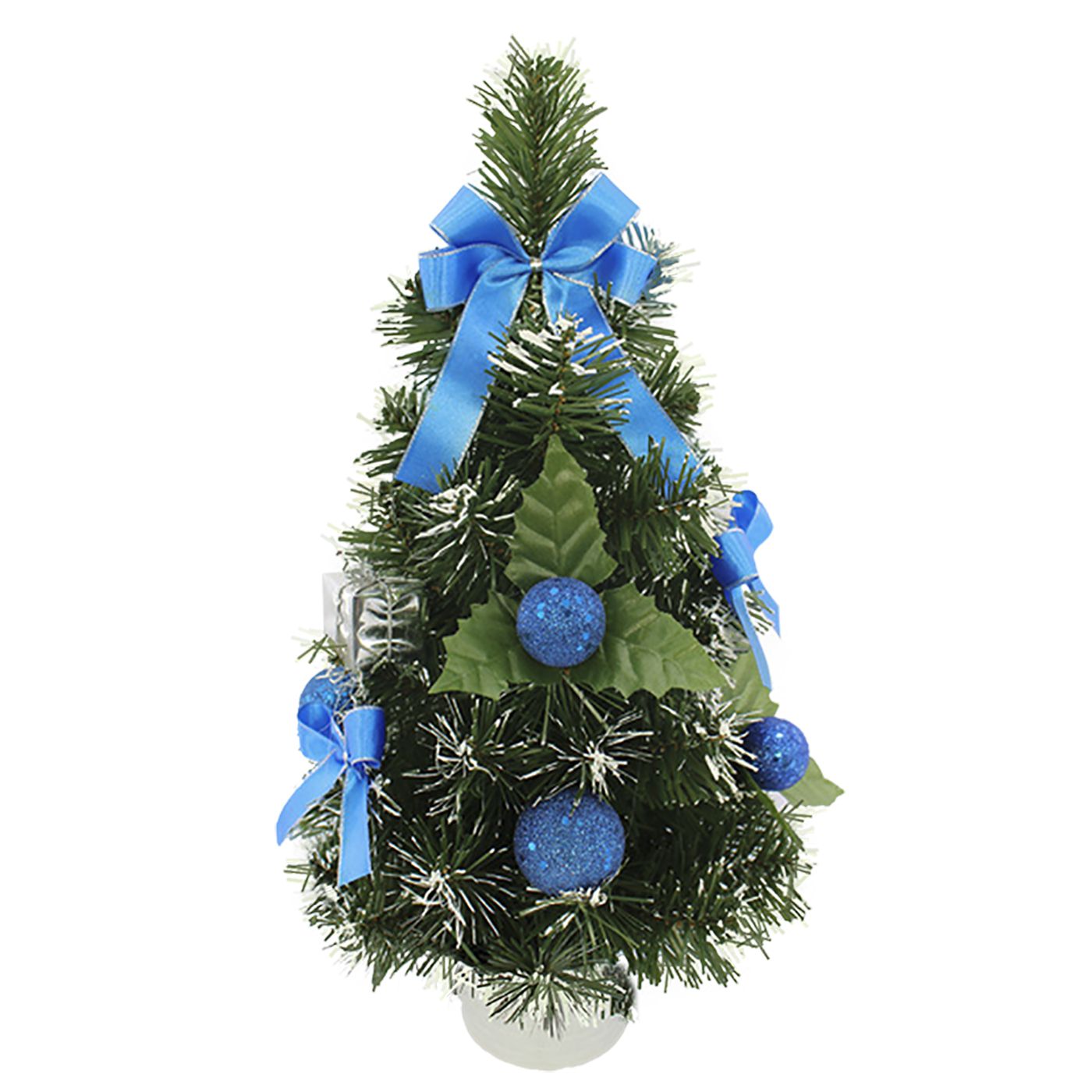 Χριστουγεννιάτικο Δεντράκι Στολισμένο 40εκ. Xmasfest 93-914 Blue (Χρώμα: Μπλε) - Xmas fest - 93-914-blue 108377