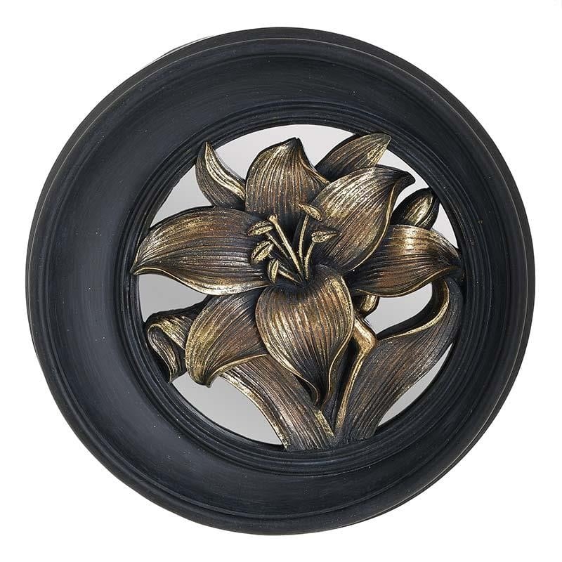 inart Διακοσμητικό Τοίχου Polyresin inart 25x5x25εκ. 3-70-117