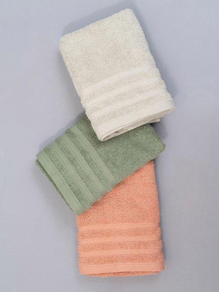 Πετσέτα Βαμβακερή Προσώπου 50×100εκ. Beren Khaki Palamaiki (Ύφασμα: Βαμβάκι 100%, Χρώμα: Χακί) – Palamaiki – 5205857238582