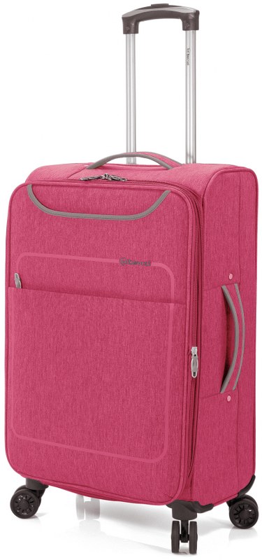 Βαλίτσα Μεσαία Τρόλευ με Ρόδες 40x23x60εκ. benzi 5661/60 Pink (Χρώμα: Ροζ) - benzi - ΒΖ5661/60-pink 159692