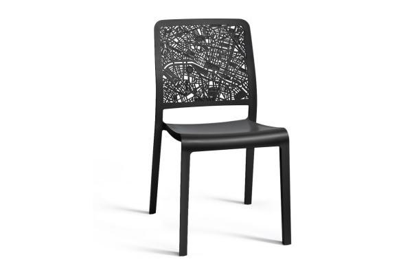 Καρέκλα Εξωτερικού Χώρου City Anthracite – Allibert – city-k-chair-anthracite