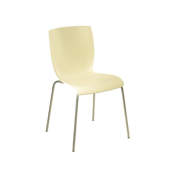 Καρέκλα Μεταλλική-Πλαστική Μπεζ Mio J&M Home 47x50x80εκ. ISI046/1B (Σετ 4 Τεμάχια) (Υλικό: Μεταλλικό, Χρώμα: Μπεζ) – J&M HOME – 4-ISI046/1B