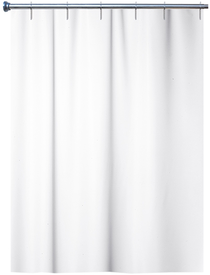 Κουρτίνα Μπάνιου Polyester Blanc 180×200εκ. Arvix AX00045201 (Ύφασμα: Polyester, Χρώμα: Λευκό) – Arvix – AX00045201