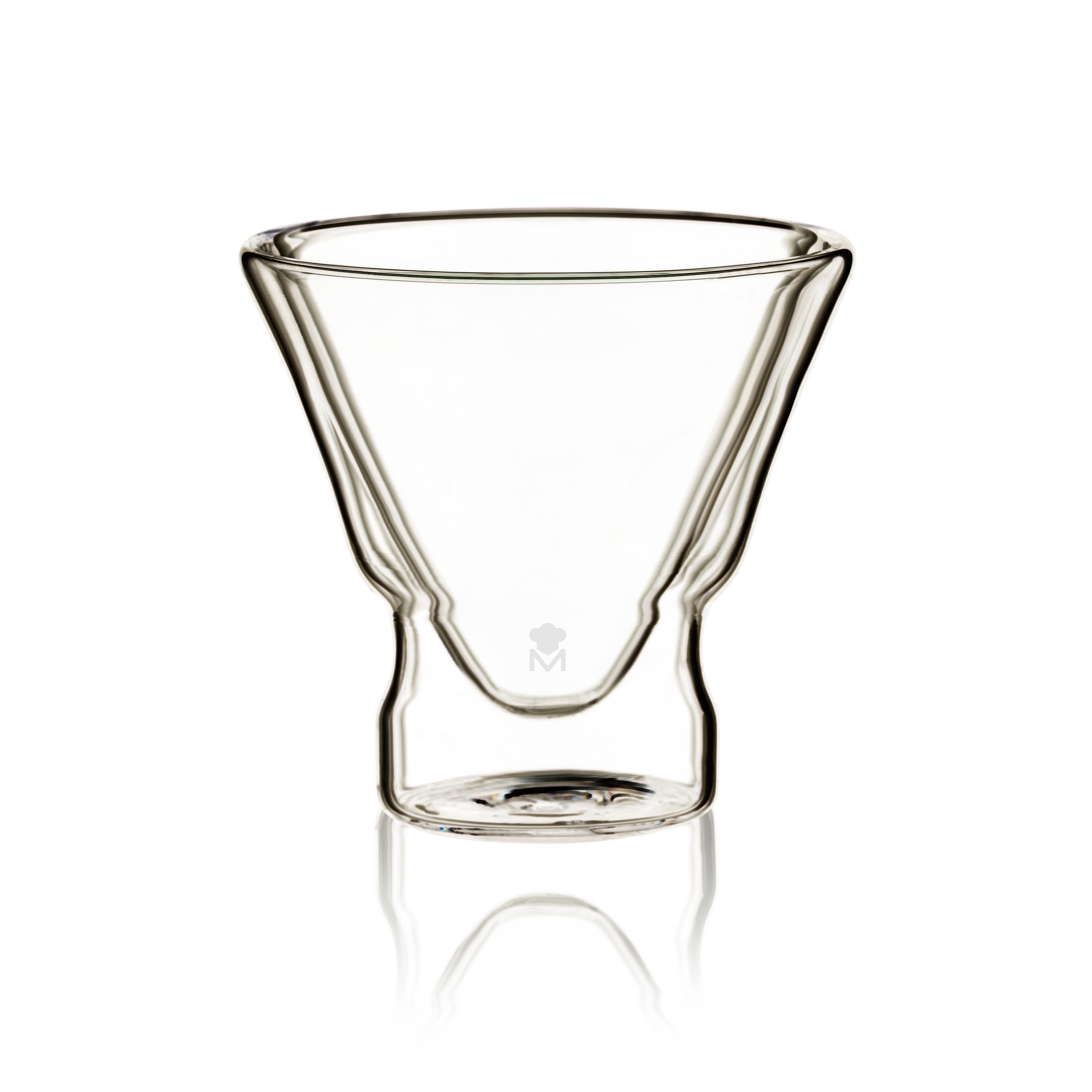 Ποτήρι Martini Σετ 2τμχ Γυάλινο Διάφανο Mixology Double Wall Bergner 230ml BGMP020202 (Υλικό: Γυαλί, Χρώμα: Διάφανο , Μέγεθος: Σωλήνας) – Bergner – BGMP020202