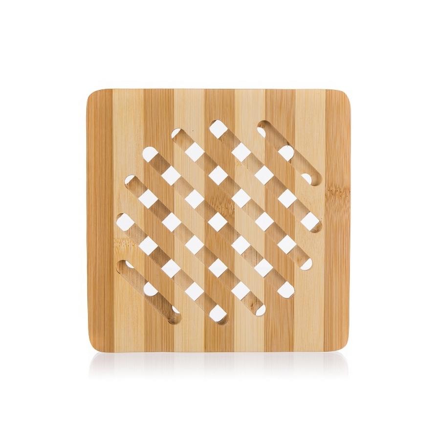 Βάση Μαγειρικού Σκεύους Bamboo Μπεζ Brillante Banquet 18×18εκ. BQ27061457 (Υλικό: Bamboo, Χρώμα: Μπεζ) – Banquet – BQ27061457