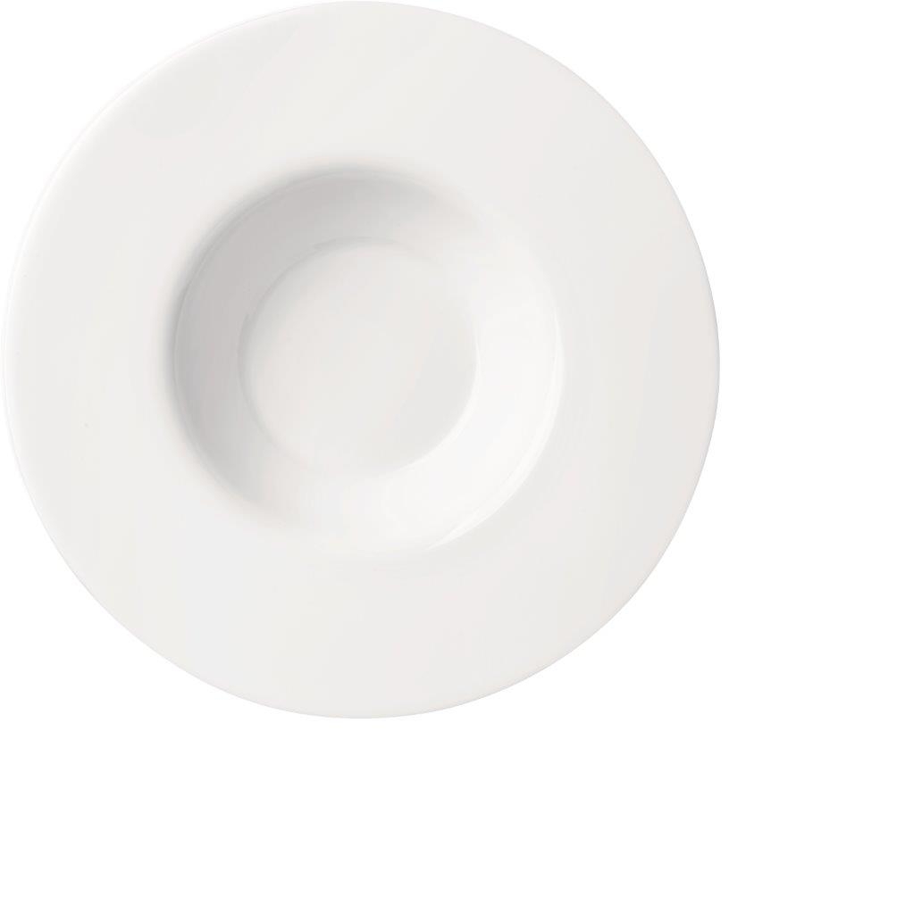 Πιάτο Gourmet Γυάλινο Ronda Λευκό Bormioli Rocco 27εκ. BR01231127 (Σετ 6 Τεμάχια) (Υλικό: Γυαλί, Χρώμα: Λευκό, Μέγεθος: Μεμονωμένο) – Bormioli Rocco – BR01231127