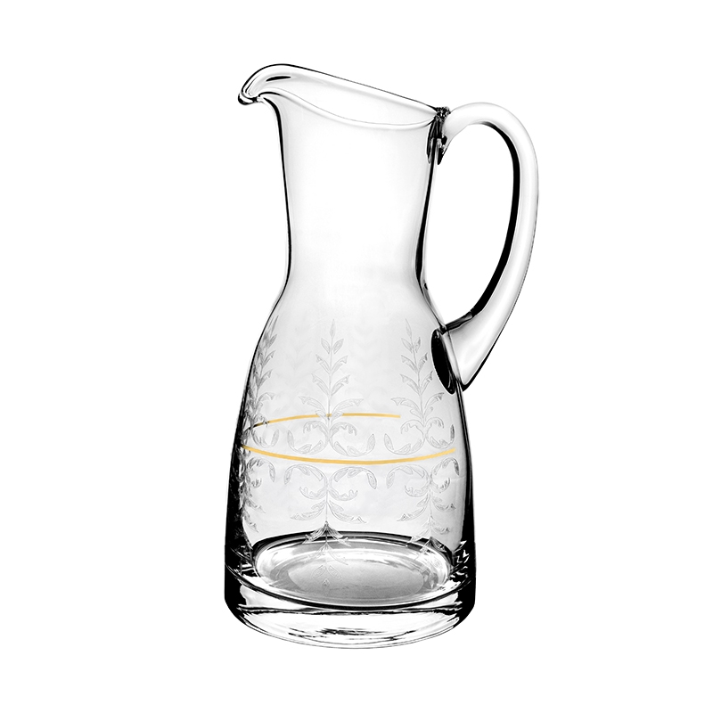 Κανάτα Κρυστάλλινη Bohemia 1500ml CLX105709409 (Υλικό: Κρύσταλλο, Χρώμα: Χρυσό ) – Κρύσταλλα Βοημίας – CLX105709409