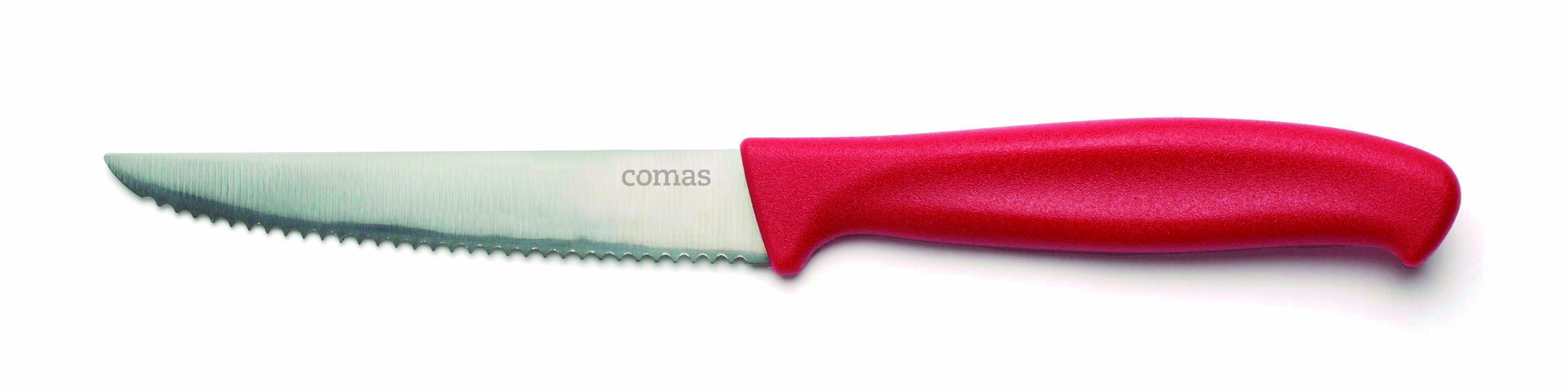 Μαχαίρι Κρέατος Πριονωτό Κόκκινο Comas 23εκ. CO07535000 (Σετ 2 Τεμάχια) (Χρώμα: Κόκκινο) – Comas – CO07535000