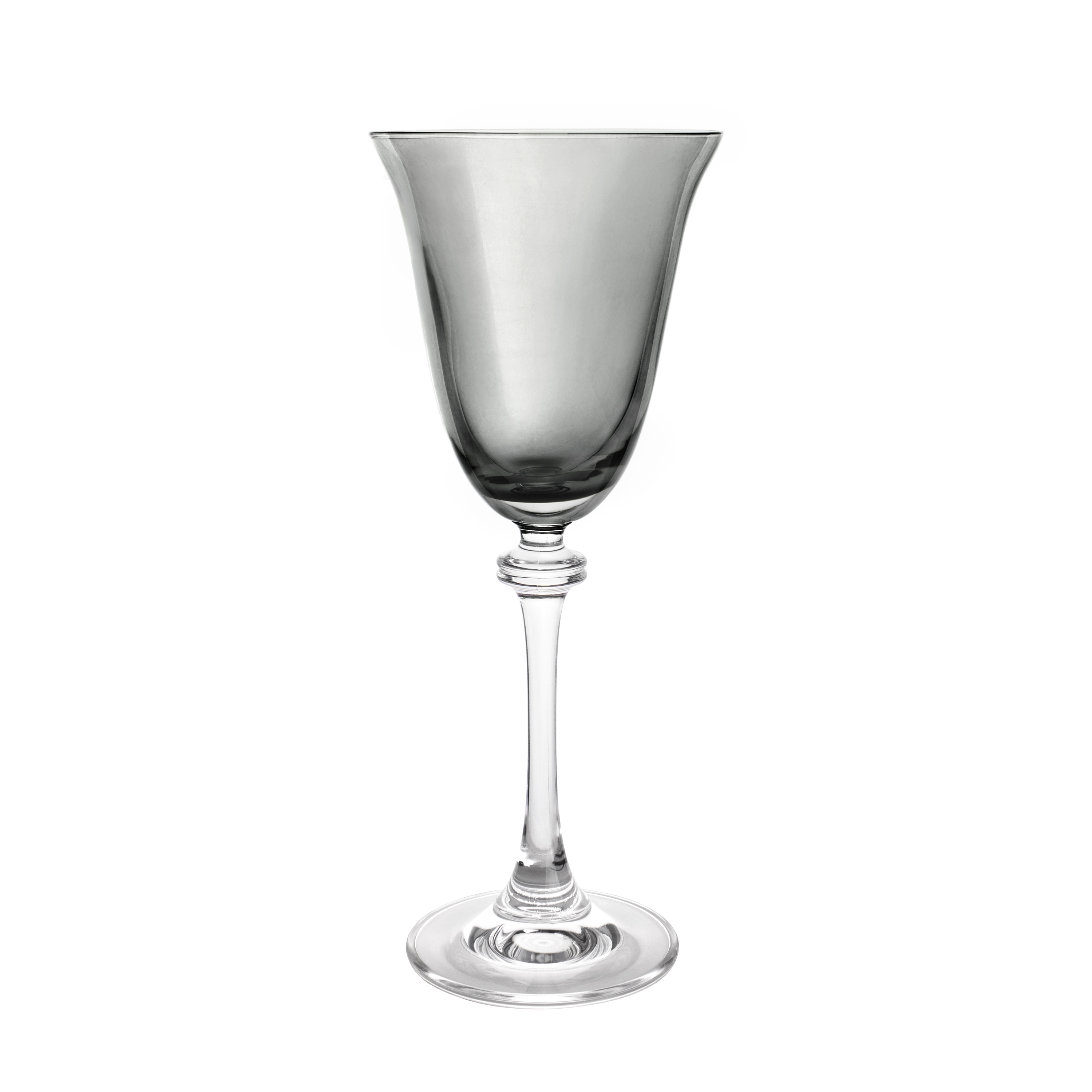 Ποτήρι Κρασιού Κρυστάλλινο Bohemia Grey Asio 185ml CTB71SD70185 (Σετ 6 Τεμάχια) (Υλικό: Κρύσταλλο, Χρώμα: Γκρι, Μέγεθος: Κολωνάτο) – Κρύσταλλα Βοημίας – CTB71SD70185