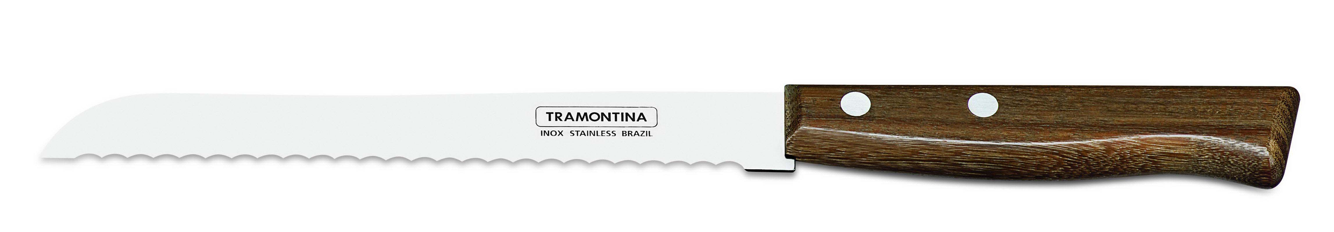 Μαχαίρι Ψωμιού Ανοξείδωτο Tradicional Tramontina 18εκ. TR22215007 (Υλικό: Ανοξείδωτο) – Tramontina – TR22215007