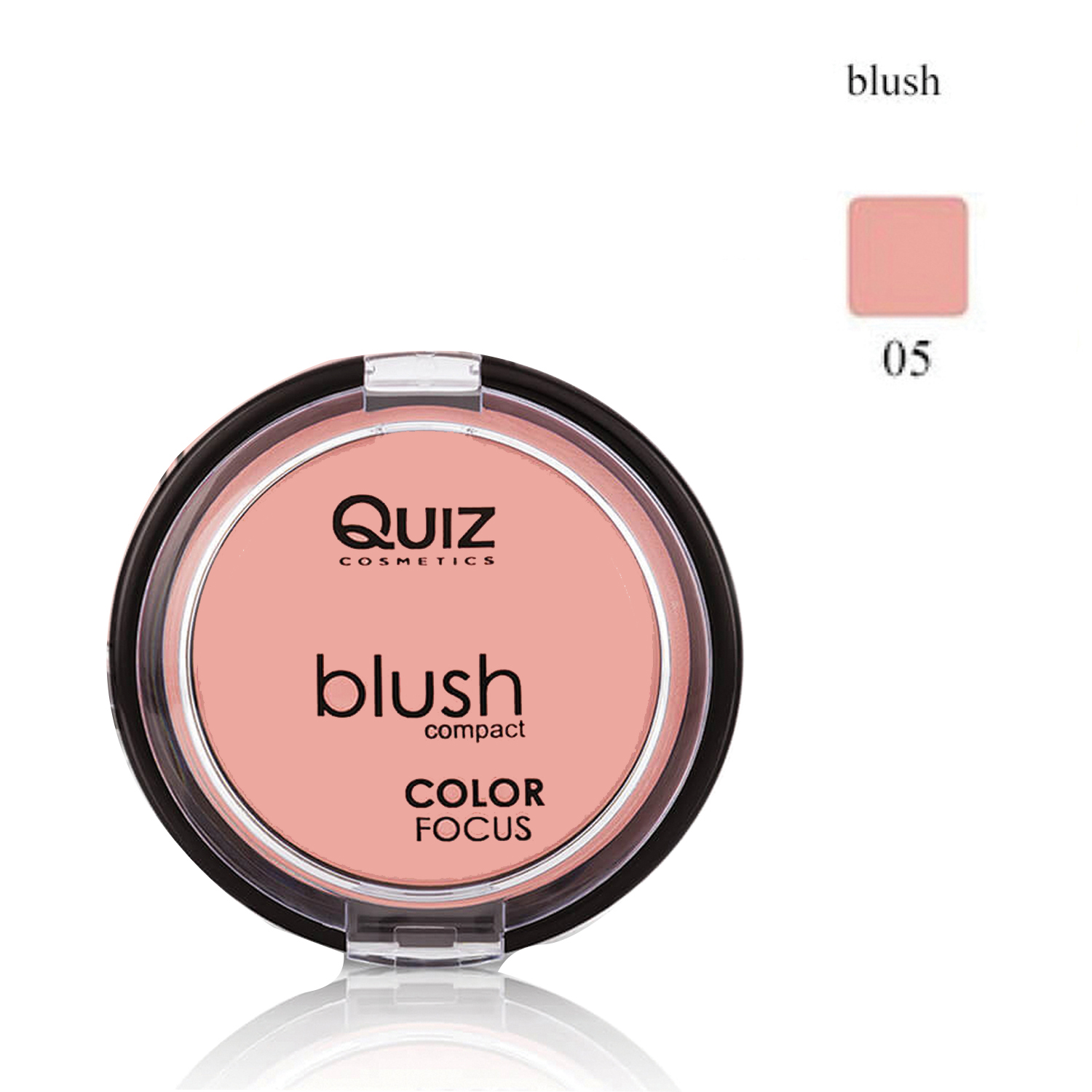 Ρουζ Color Focus Blush Peachy 12gr QUIZ 1313B-1 (Χρώμα: Ροδακινί) - QUIZ - nj_1313B-1 172013