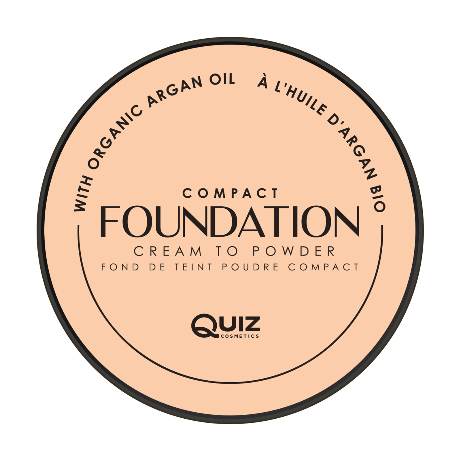 Foundation Compact Cream To Powder Light 10gr QUIZ 1313CREAMF-1 - QUIZ - nj_1313CREAMF-1 172002