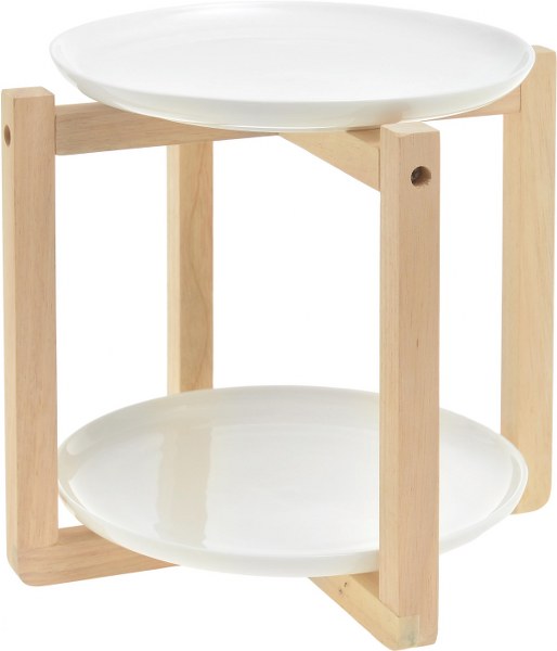 Ορντερβιέρα 2 Θέσεων S&P Loft (Υλικό: Ξύλο) – Salt & Pepper – BAM41291